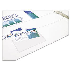 Avery AVE 73720 Avery(r) Self-adhesive Business Card Holders, Top-load