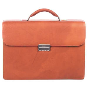 Bond EXB49545801SMBK Briefcase,med,leather,bk