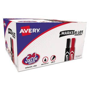 Avery AVE 98187 Averyreg; Permanent Markers - 4.7625 Mm Marker Point S
