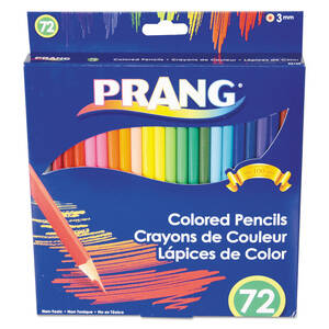 Dixon DIX 22120 Prang Colored Pencils - Assorted Lead - Assorted Barre