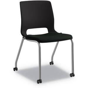 Hon HMG1.N.A.ON.PLAT Hon Motivate Stacking Chairs, 2-pack - Onyx Plast