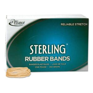 Alliance ALL 24085 24085 Sterling Rubber Bands - Size 8 - 1 Lb Box - A