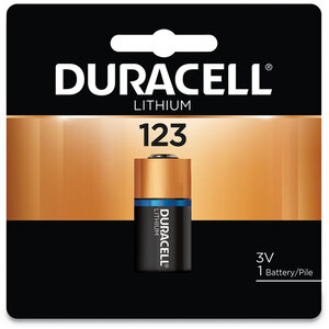 Duracell DL123AB4PK Battery,dur Lith 123 4,bk