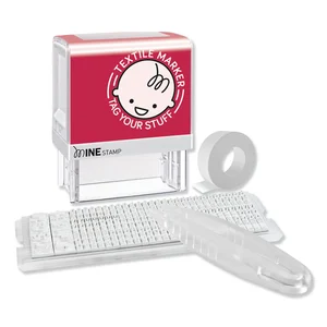 Consolidated COS 039605 Mine Personalized Stamp Kit - Custom Message S