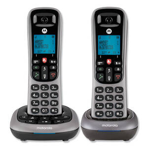 Motorola CD4012 Phone,2hs,crdls,bksv