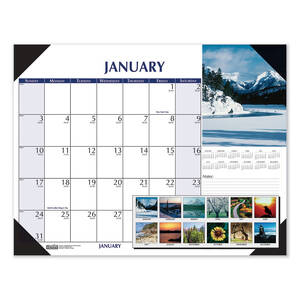 House 1476 Calendar,scenic Desk Pad
