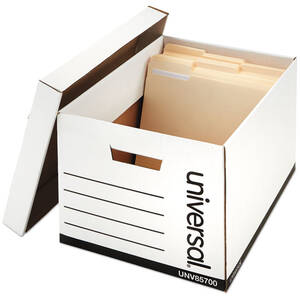 Universal 9523201 Box,letleg Autofold,wht