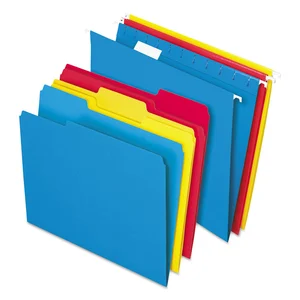 Tops PFX 16157 Tops 13 Tab Cut Letter Hanging Folder - 8 12 X 11 - 34 