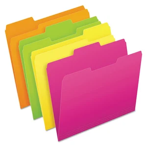 Tops PFX 40523 Pendaflex 13 Tab Cut Letter Recycled Top Tab File Folde