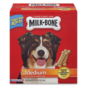 J.m. 7910092501 Food,milk-bone,med,10lb