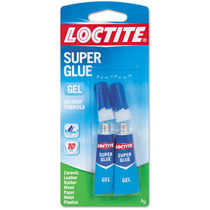 Loctite 1255800 Adhesive,gel Tubes,2pk