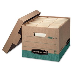 Fellowes 12775 Bankers Box Recycled R-kive File Storage Box - Internal