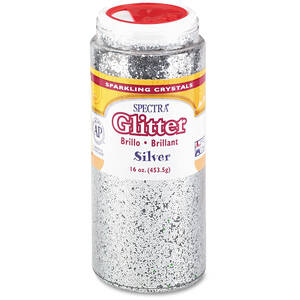 Pacon PAC 91370 Spectra Glitter Sparkling Crystals - 4 Oz - 6  Set - A