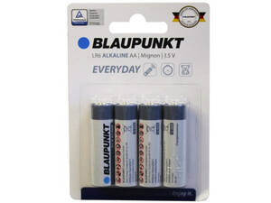 Bulk DA201 Blaupunkt Everday Alkaline 4 Pack Aa Battery