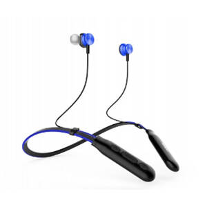 Naxa NE-971BLUE Bluetooth Neckband Earphones With Magnet In Blue