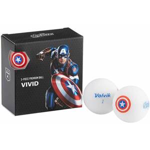 Volvik 6207 The  Vivid Marvel Golf Balls Feature Iconic Imagery From O