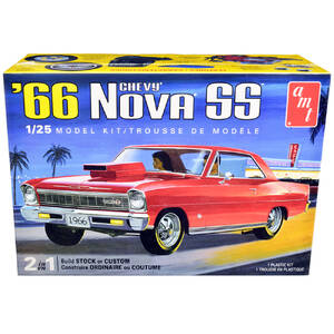 Amt AMT1198M Brand New 125 Scale Plastic Model Kit Of 1966 Chevrolet N