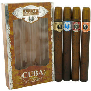 Fragluxe 458295 Gift Set -- Cuba Variety Set Includes All Four 1.15 Oz