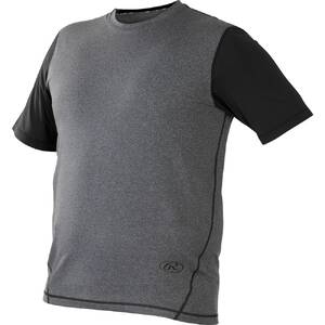 Rawlings YHSS-GR/B-88 Youth Hurler Performance Short Sleeve Shirt Is T