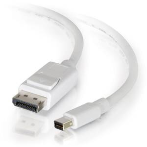 C2g 54298 6ft Mini Displayport To Displayport Adapter Cable Mm - White