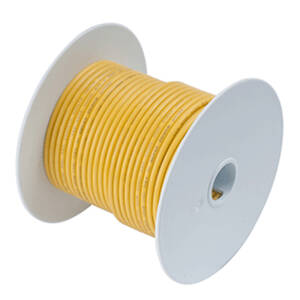 Ancor 116905 Yellow 10 Awg Tinned Copper Battery Cable - 50'