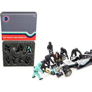 American 38383 Brand New 143 Scale Models Of Formula One F1 Pit Crew 7