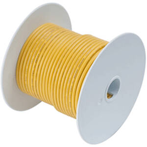 Ancor 113905 Yellow 4 Awg Tinned Copper Battery Cable - 50'
