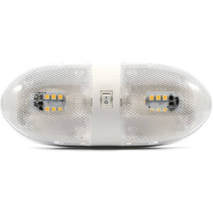 Camco 41321 Led Double Dome Light - 12vdc - 320 Lumens