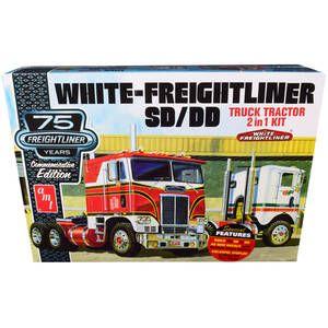 Amt AMT1046 Brand New 125 Scale Plastic Model Kit Of White Freightline