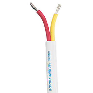 Ancor 124950 Safety Duplex Cable - 182 Awg - Redyellow - Flat - 500'