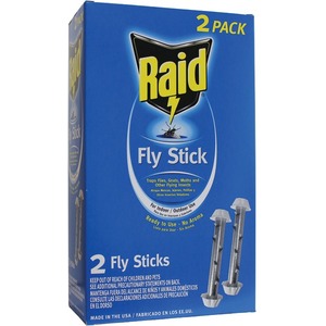 Raid 2PKFSTIK-RAID Jumbo Fly Sticks 2pk
