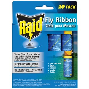 Raid PEPCOFR10BRAID Fly Ribbon 10 Pk