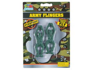 Bulk KA803 Green Army Men Flingers Set