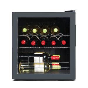 Black BD61516 14 Bottle Wine Cellar