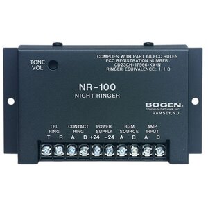Avaya NR100 Night Ringer  Power Supply Required