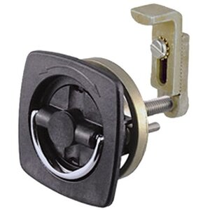 Perko 0932DP2BLK Flush Latch - Non-locking - 2.5 X 2.5 Woffset Adjusta