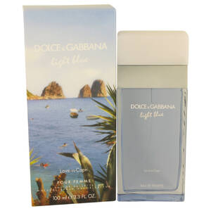 Dolce 536545 Light Blue Love In Capri Eau De Toilette Spray 3.4 Oz For