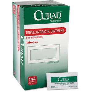 Medline MII CUR015408Z Curad Hydrocortisone Cream 1 Pct Packets - For 