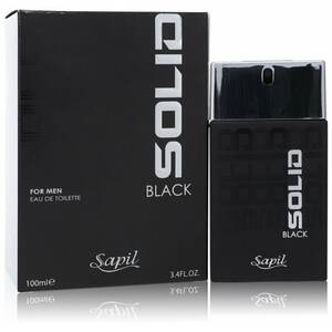 Sapil 554309 Solid Black Eau De Toilette Spray 3.4 Oz For Men