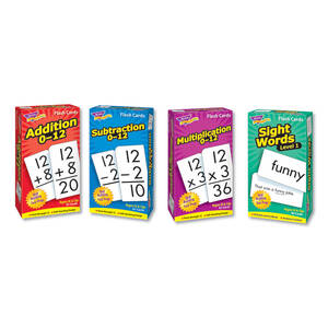 Trend TEP T53106 Trend Division 0-12 Flash Cards - Educational - 1  Bo