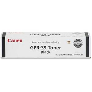 Original Canon 2787B003AA Gpr-39 Black Toner Cartridge For Use In Ir 1