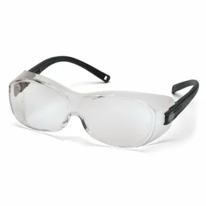Pyramex S3510SJ Ots Safety Glasses Black Frame Clear Lens