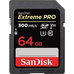 Retail SDSDXDK-064G-ANCIN 64gb Extreme Pro Sd 300260mbs