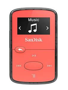 Sandisk SDMX26-008G-G46R Clip Jam Mp3 8gb   Red