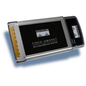 Cisco AIR-CB21AG-A-K9 Aironet Original  80211a B G Cardbus Adtp Fcc Cn