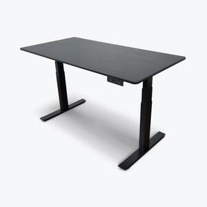 Luxor STANDE-60-BK/DW 60 3-stage Dual Motor Electric Stand Up Desk