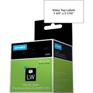 Newell DYM 30326 Dymo Labelwriter Video Top Labels - 1 45 X 3 110 Leng
