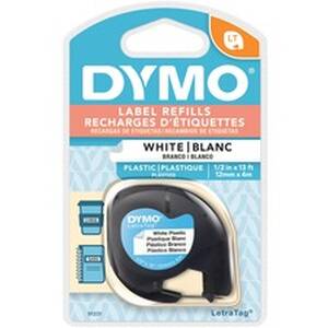 Newell DYM 91331 Dymo Letratag Label Maker Tape Cartridge - 12 Width -