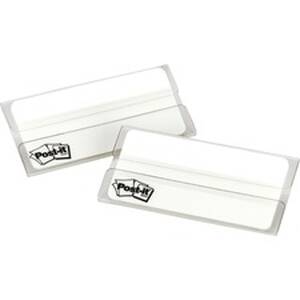 3m MMM 686F50WH3IN Post-itreg; Durable Tabs - 1.50 Tab Height X 3 Tab 