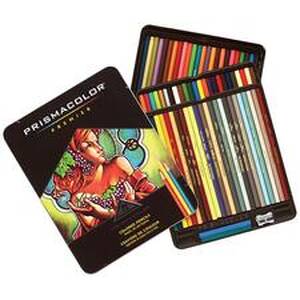 Newell SAN 3599TN Prismacolor Thick Core Colored Pencils - Assorted Le